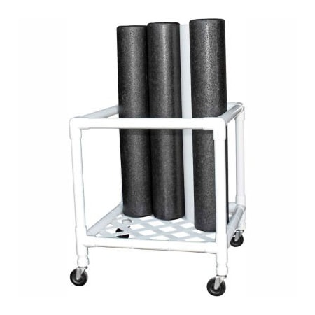 Fabrication Enterprises CanDo Foam Roller Upright Storage Rack - 24"L x 34"W x 30"H 30-2181